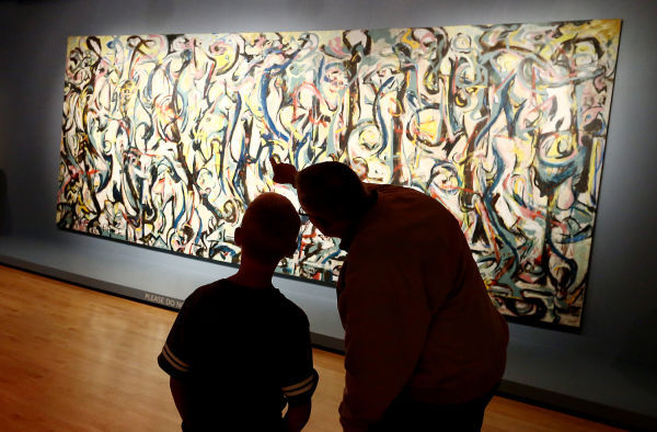Jackson Pollock exhibit