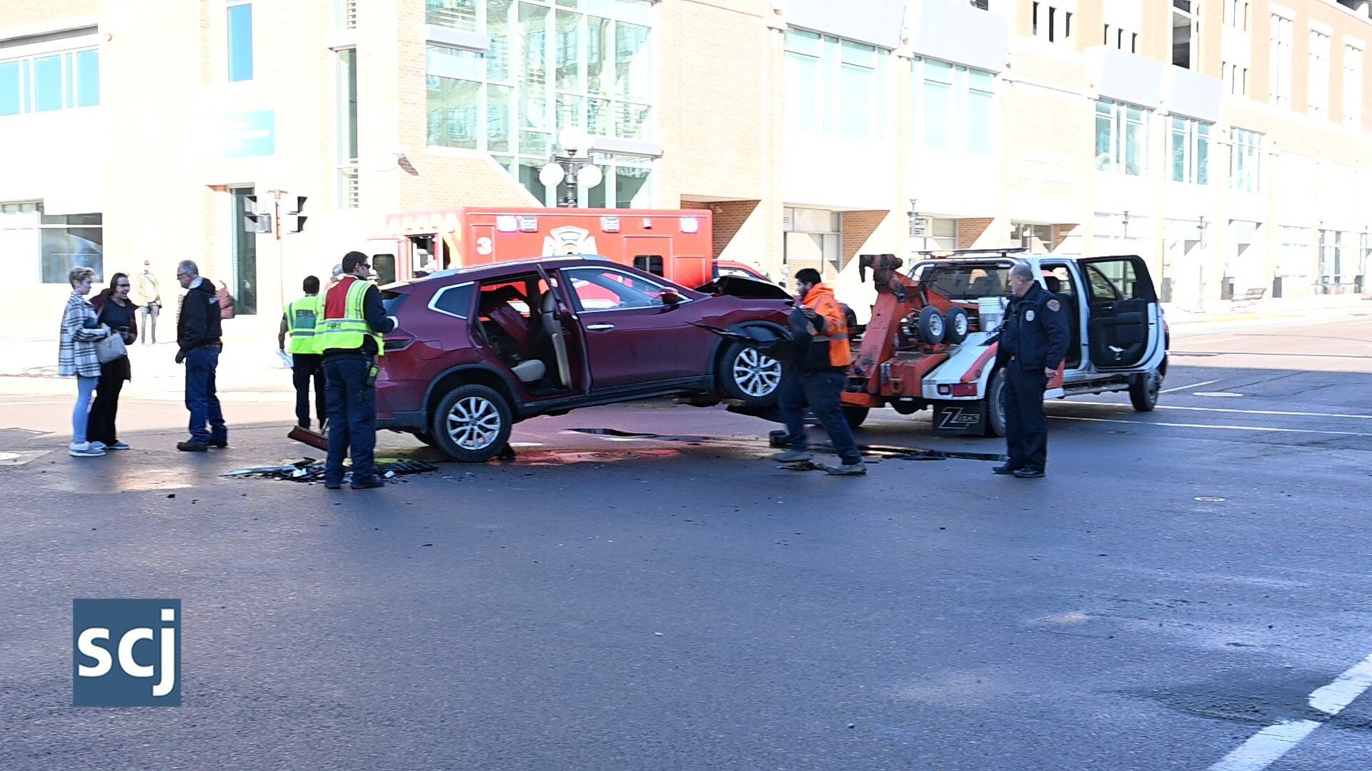 Sioux City accident involving Ponca ambulance