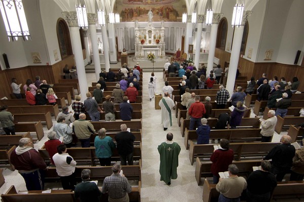 St. Joseph Catholic church service