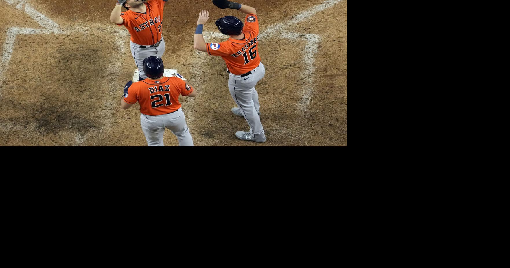 Altuve hits HR, Astros beat Rays 4-0 to clinch AL West title