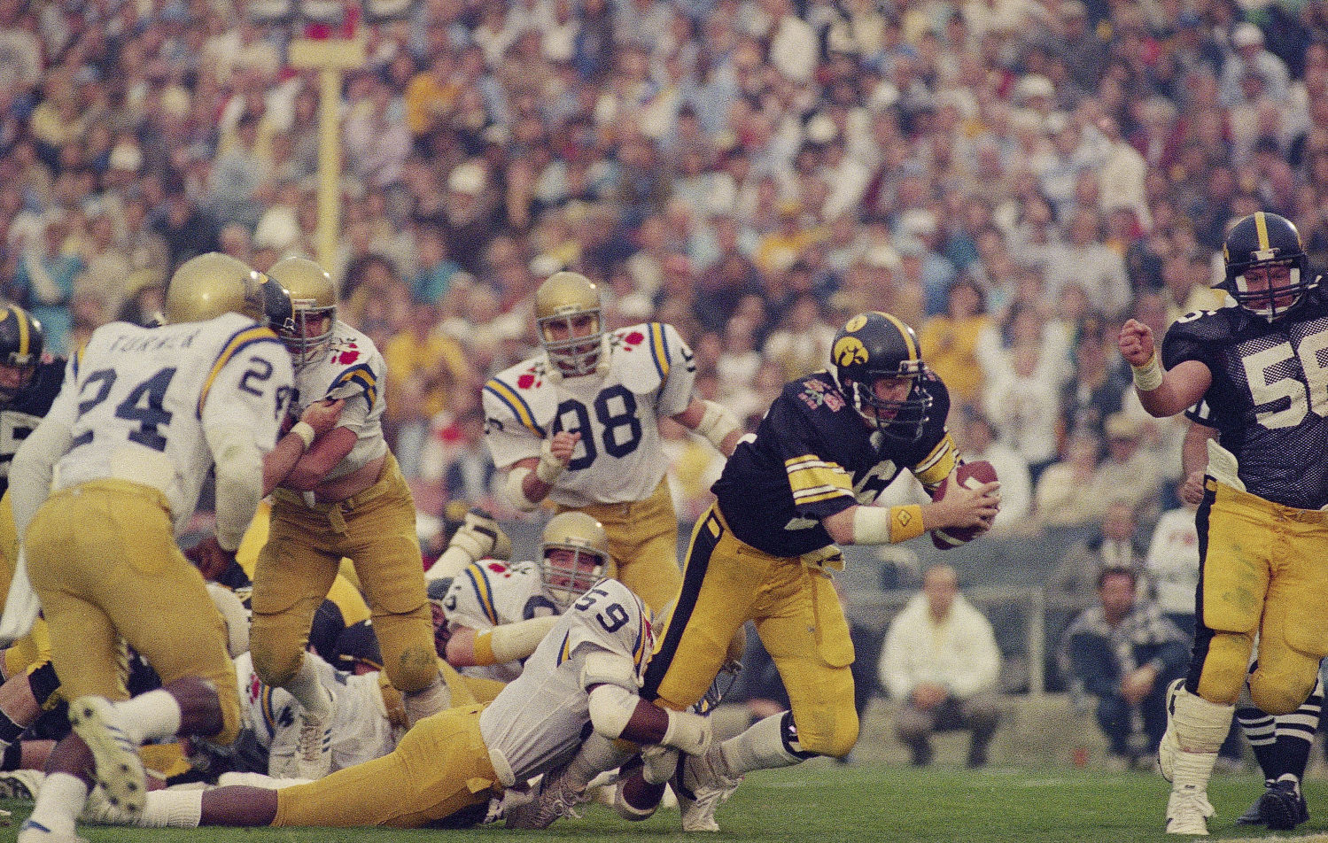 iowa rose bowl 1986