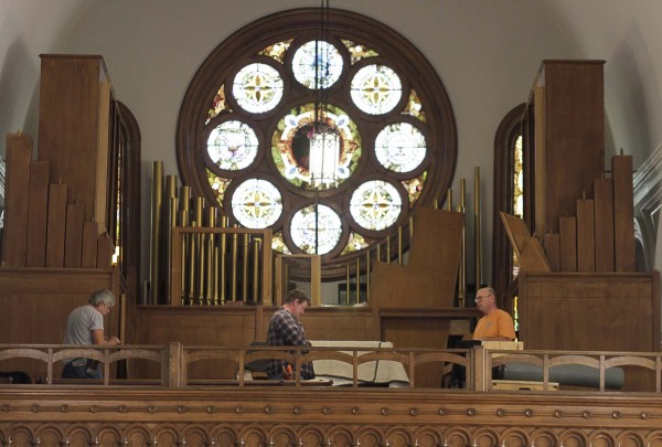 St. Joseph Catholic Church nears restoration completion after its fire.