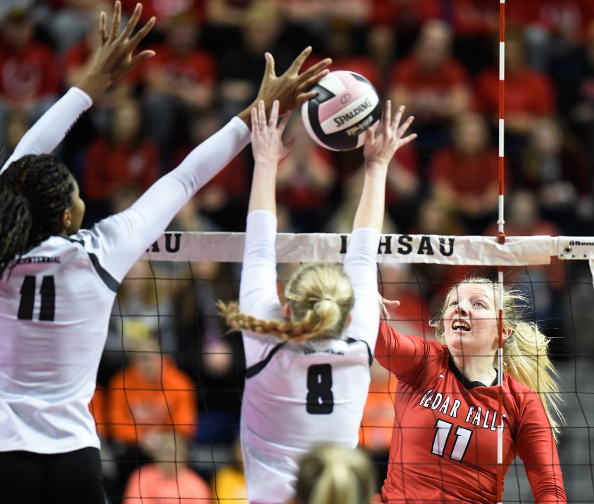 Iowa State Volleyball Cedar Falls vs. Ankeny Centennial