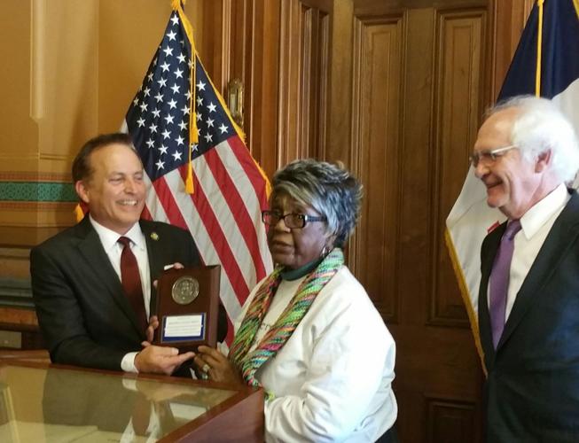 Mildred Davis, Paul Pate award, election