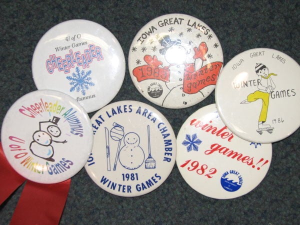 Winter Games pins