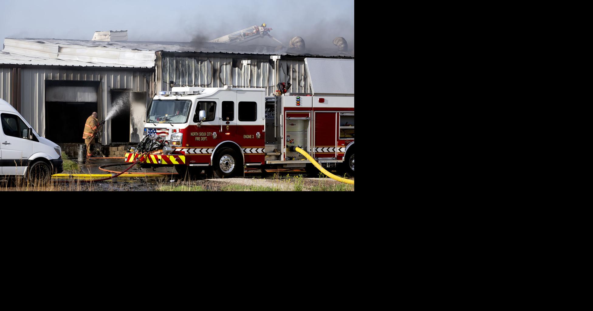 UPDATE North Sioux City laundry facility sees Tuesday morning blaze