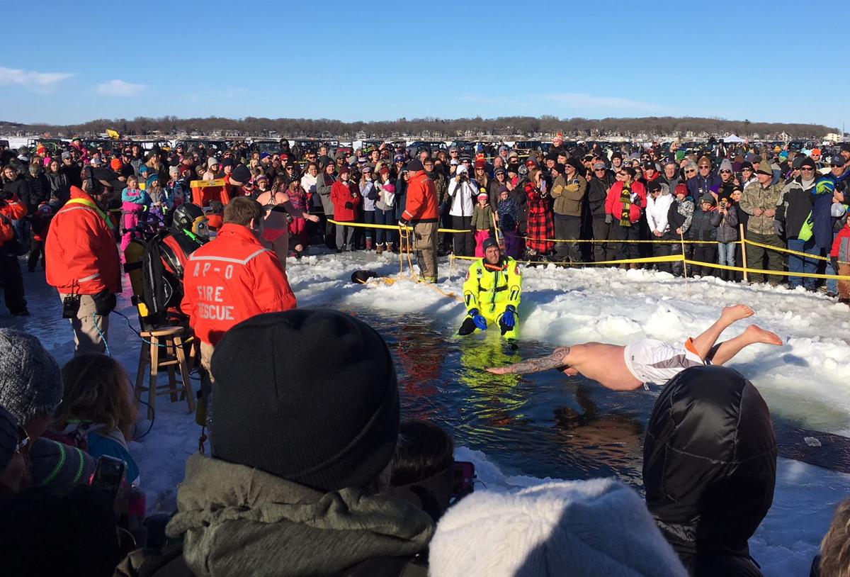 Okoboji Winter Games Take Advantage Of Warm Weather State And