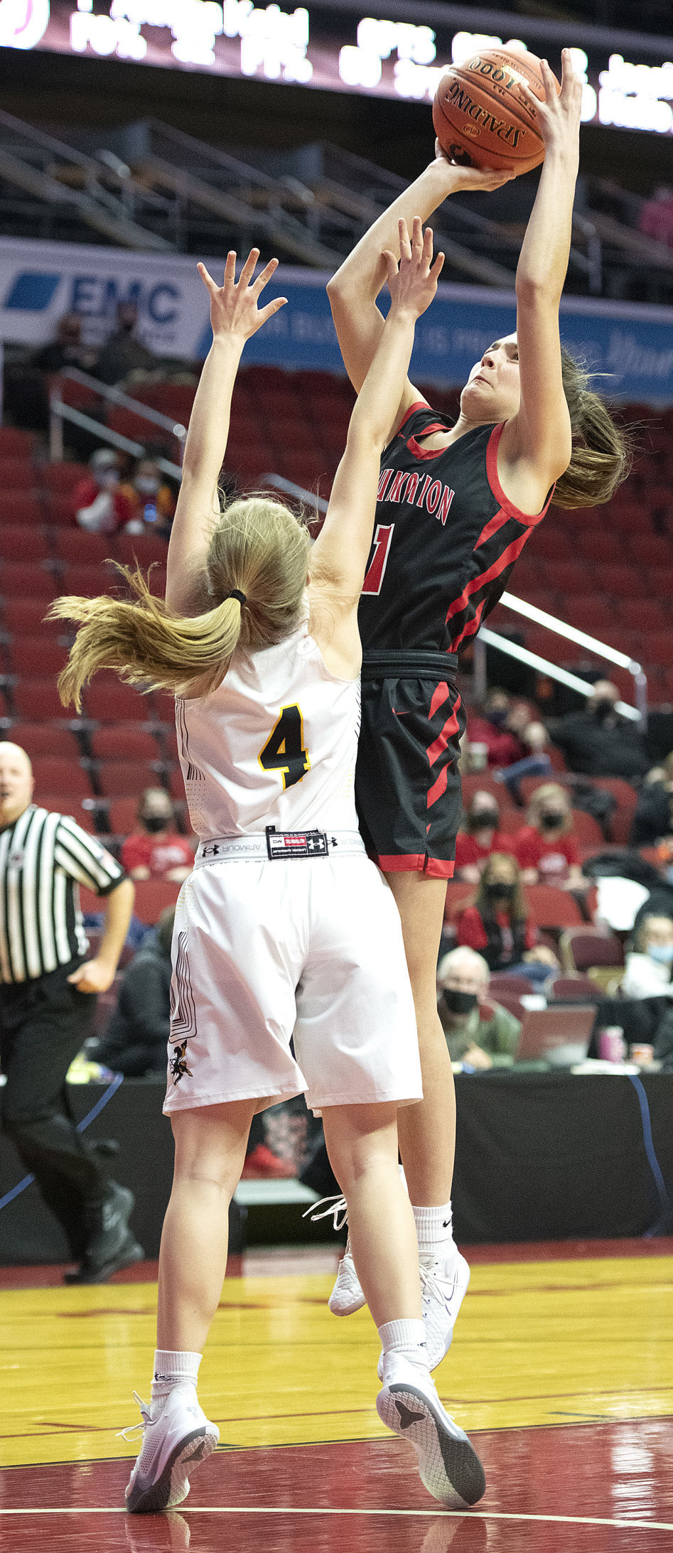 Cherokee vs Davenport Assumption girls state basketball