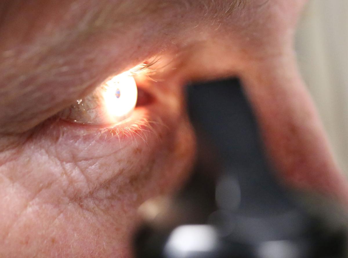Jones Eye Clinic helps cataract patients with artificial lens