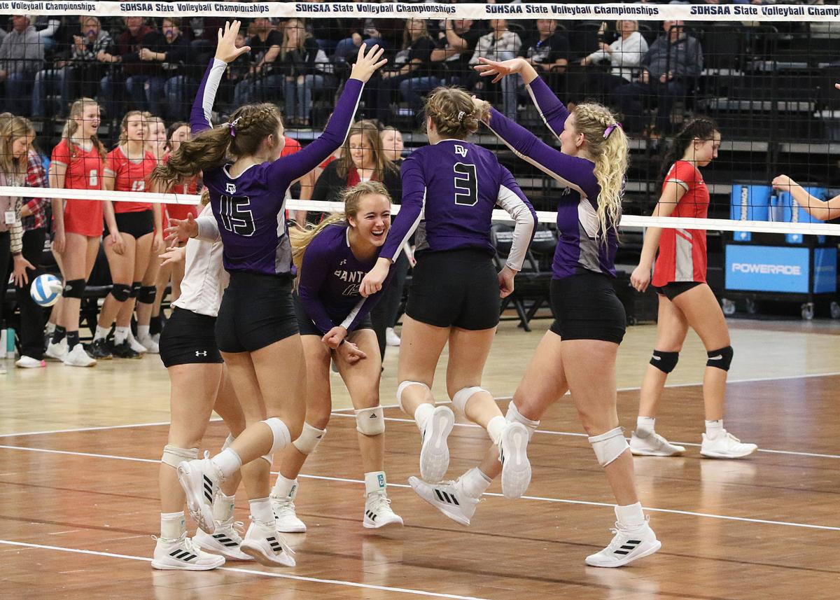 Dakota Valley volleyball claims thirdplace over Wagner Volleyball
