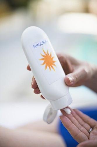 Sunscreen bottle