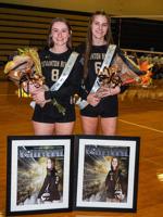 SRHS volleyball teams win on Senior Night; two seniors recognized