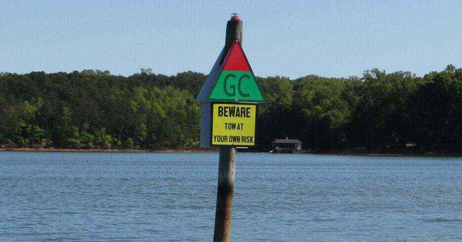 New navigation signs, channel markers installed on Smith Mountain Lake ...