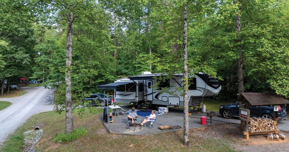 When lake life meets campfire life: camping at Smith Mountain Lake