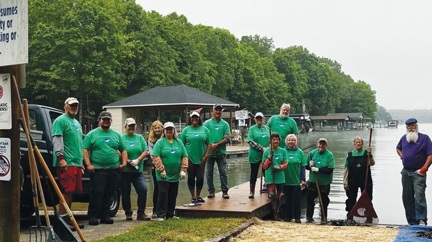 Volunteers lighten the lake load during 36th annual Take Pride in Smith Mountain Lake Cleanup Day