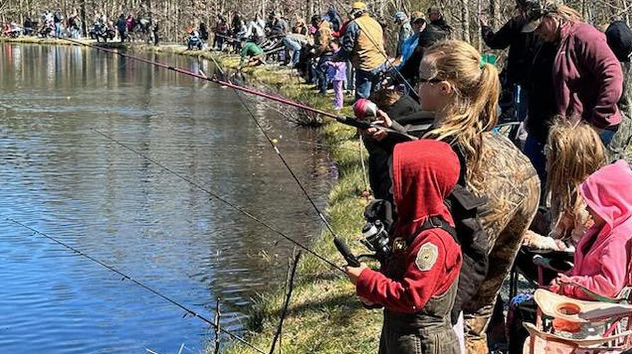 Cops & Bobbers' youth fishing event in Rocky Mount gives kids and