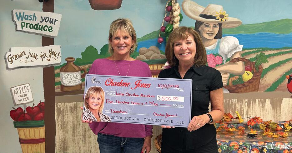 Lake Christian Ministries fifth recipient of Charlene Jones, RE/MAX Lakefront Realty Charity Donation Giveaway