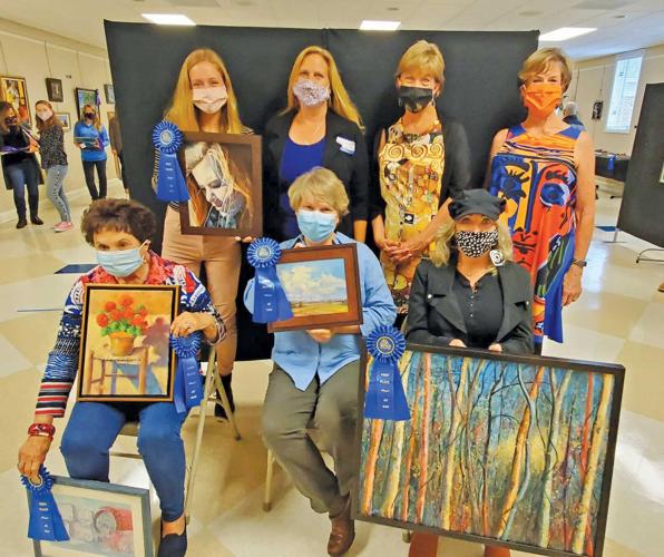 SMAC Art Show winners pose for photos | Local News | smithmountaineagle.com