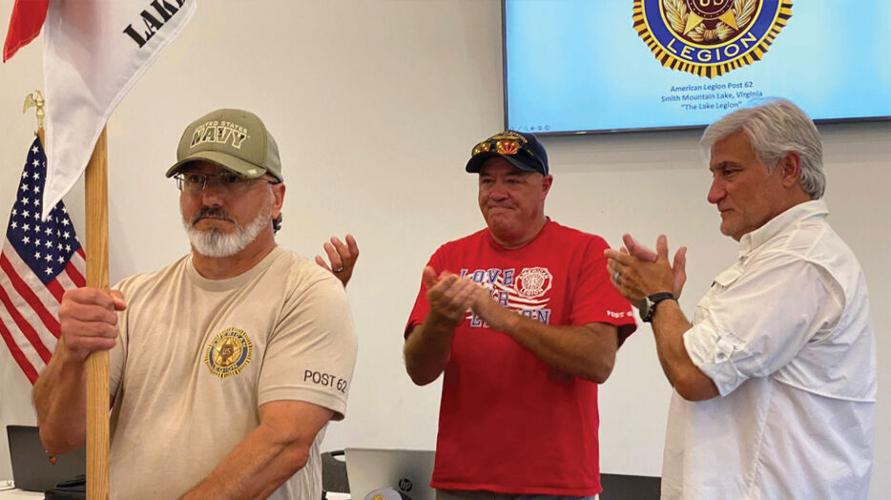 American Legion Post 62 Smith Mountain Lake inducts new commander