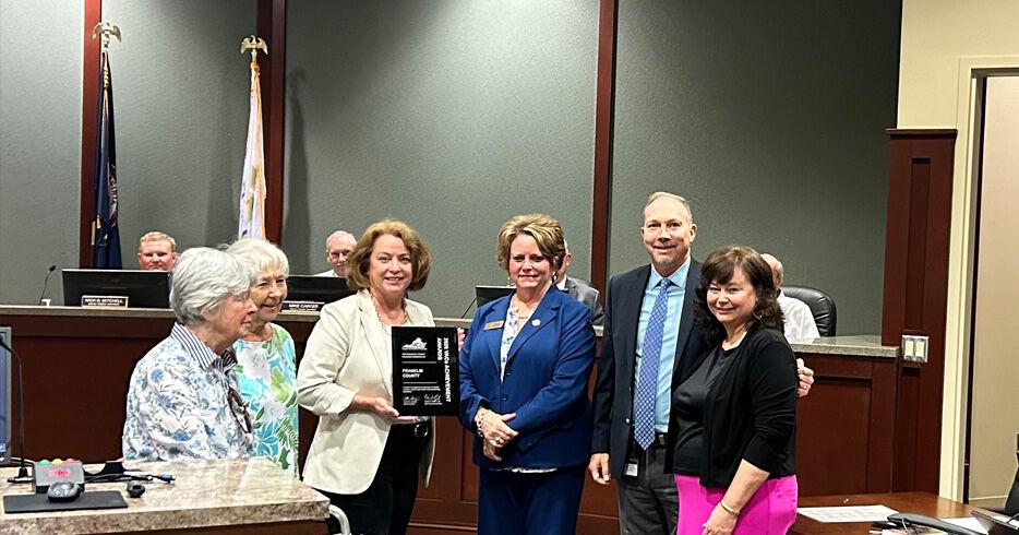 Rocky Mount Office of Virginia Cooperative Extension receives recognition award