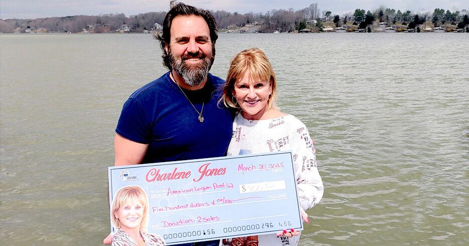 American Legion Post #62 SML first recipient of Charlene Jones RE/MAX