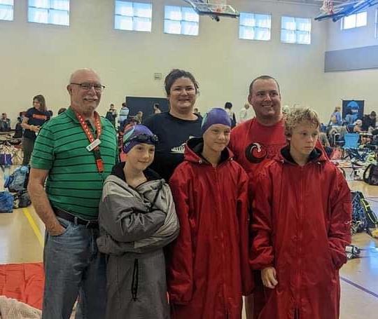 YMCA Riptide Swimmers compete with 250 from Cavalier Aquatics