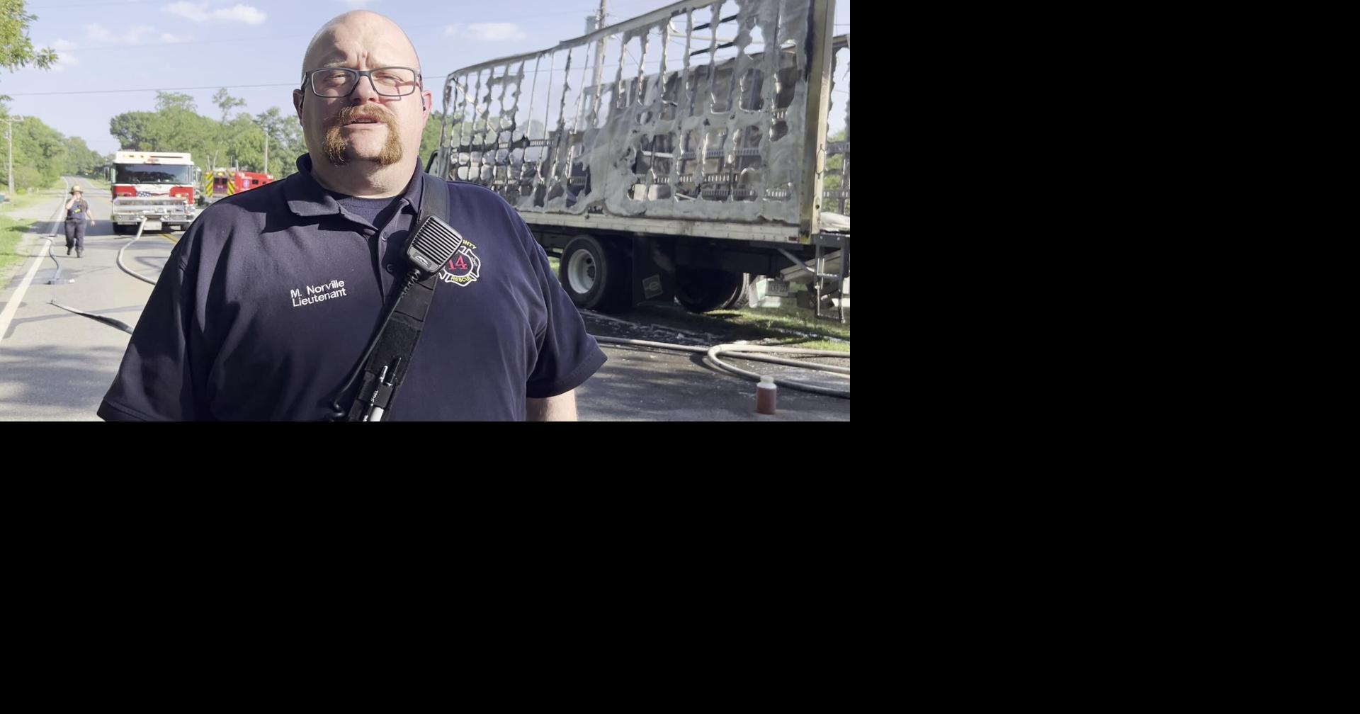 Fire on Hendricks Store Road