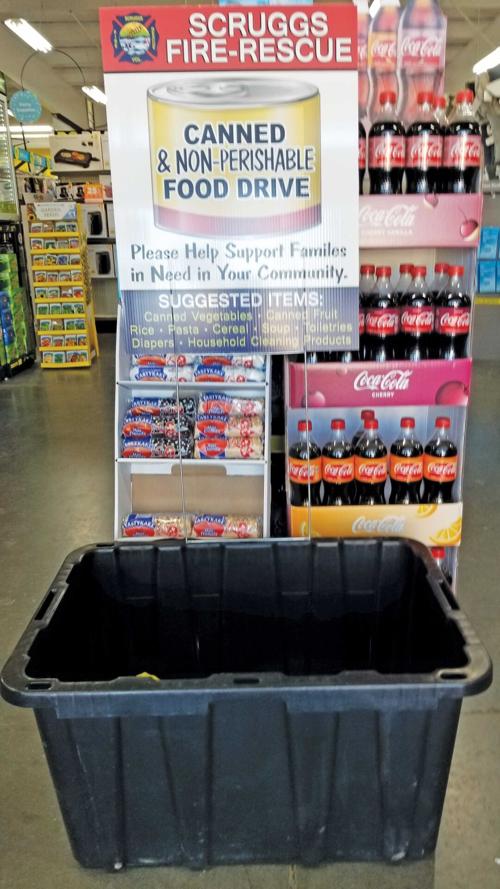 Food drive ending