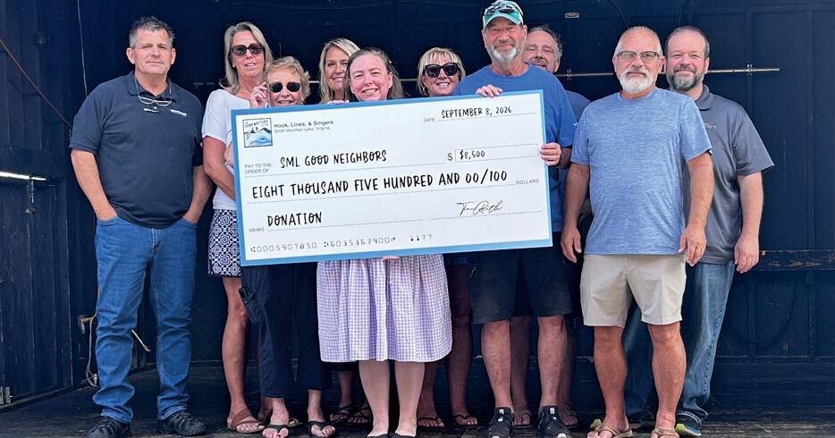 Hook, Lines and Singers donates $8,500 to SML Good Neighbors
