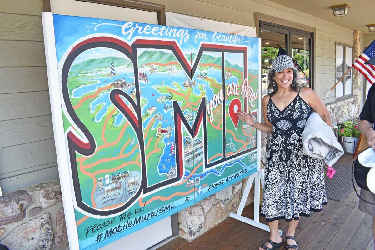 Floyd Unveils New Smith Mountain Lake Mural Local News