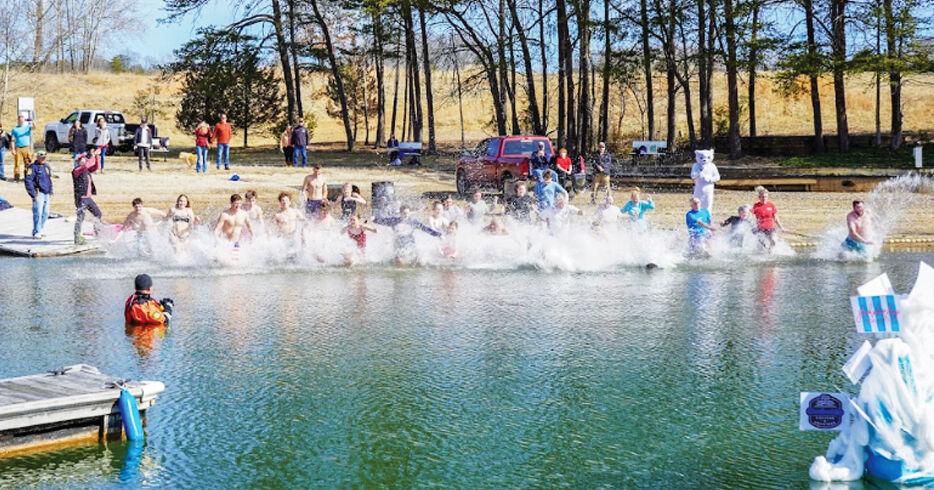 Taking the SML 6th annual Glacier Plunge—for fitness, safety and fun!