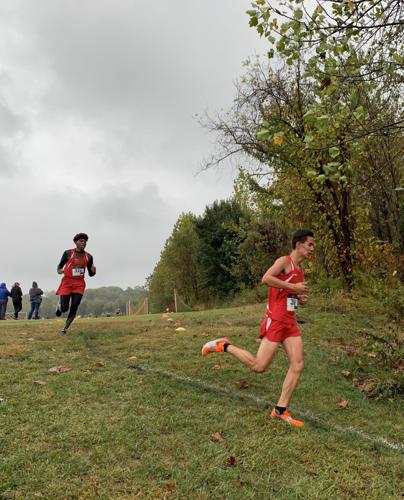 Josh Doughty, DeVion Bryant (North Point cross country)