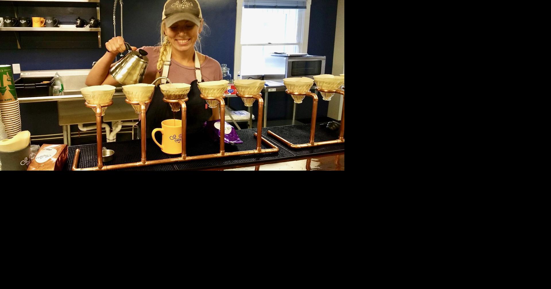 Customers are pouring into St. Inie’s Coffee in Lexington Park