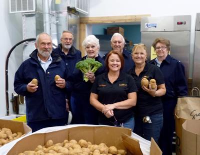 Flotilla Makes Donation To Chesapeake Cares Food Pantry Briefs