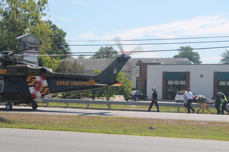 Accident on Crain Highway sends woman to hospital Breaking