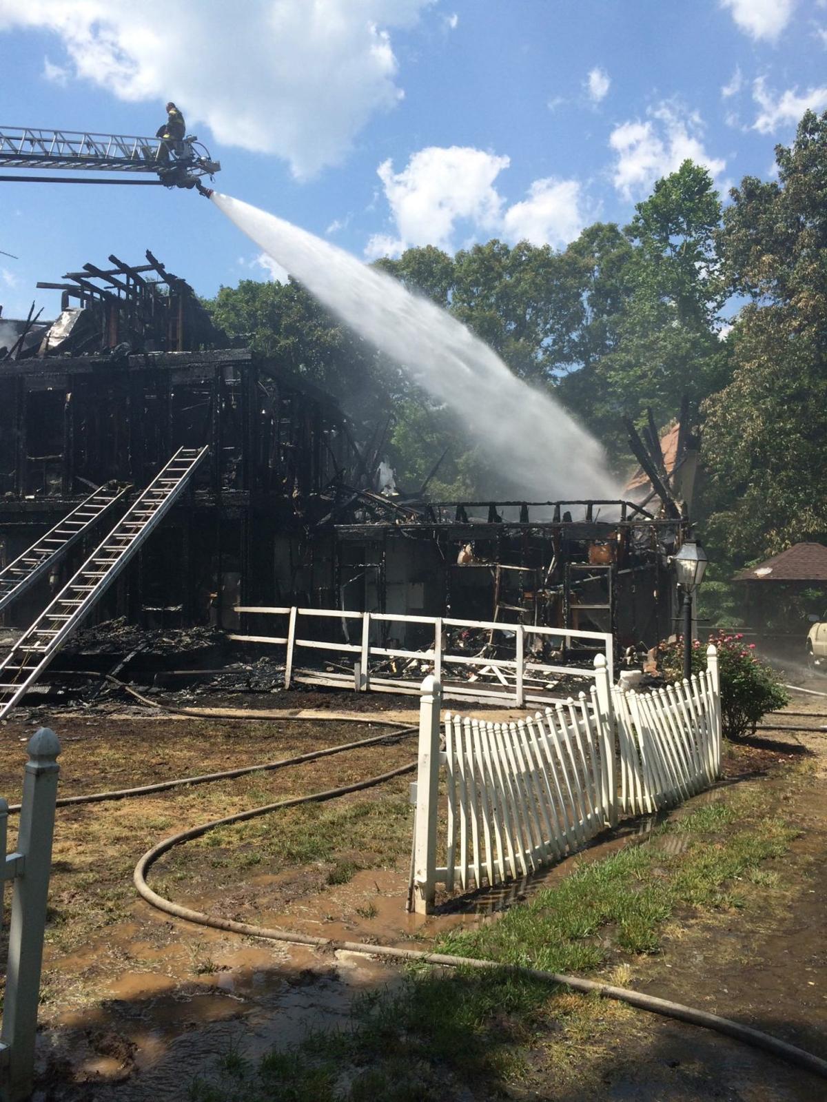 Twoalarm house fire in La Plata displaces residents, firefighters with minor injuries
