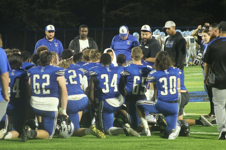 Leonardtown football upends South River High School