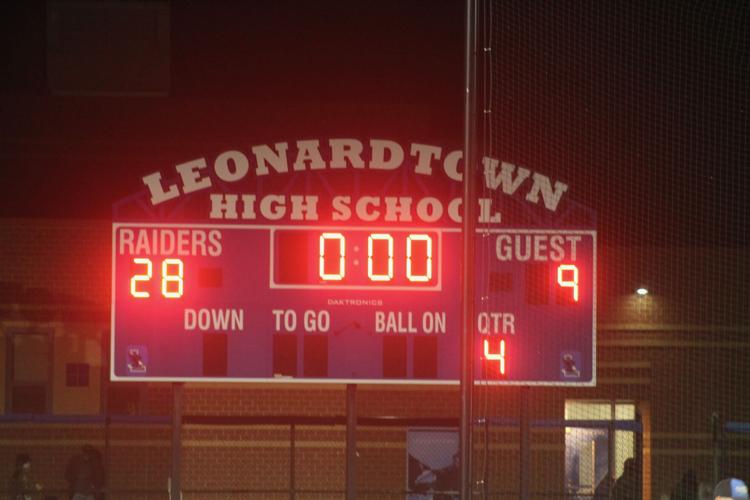 Leonardtown football upends South River High School