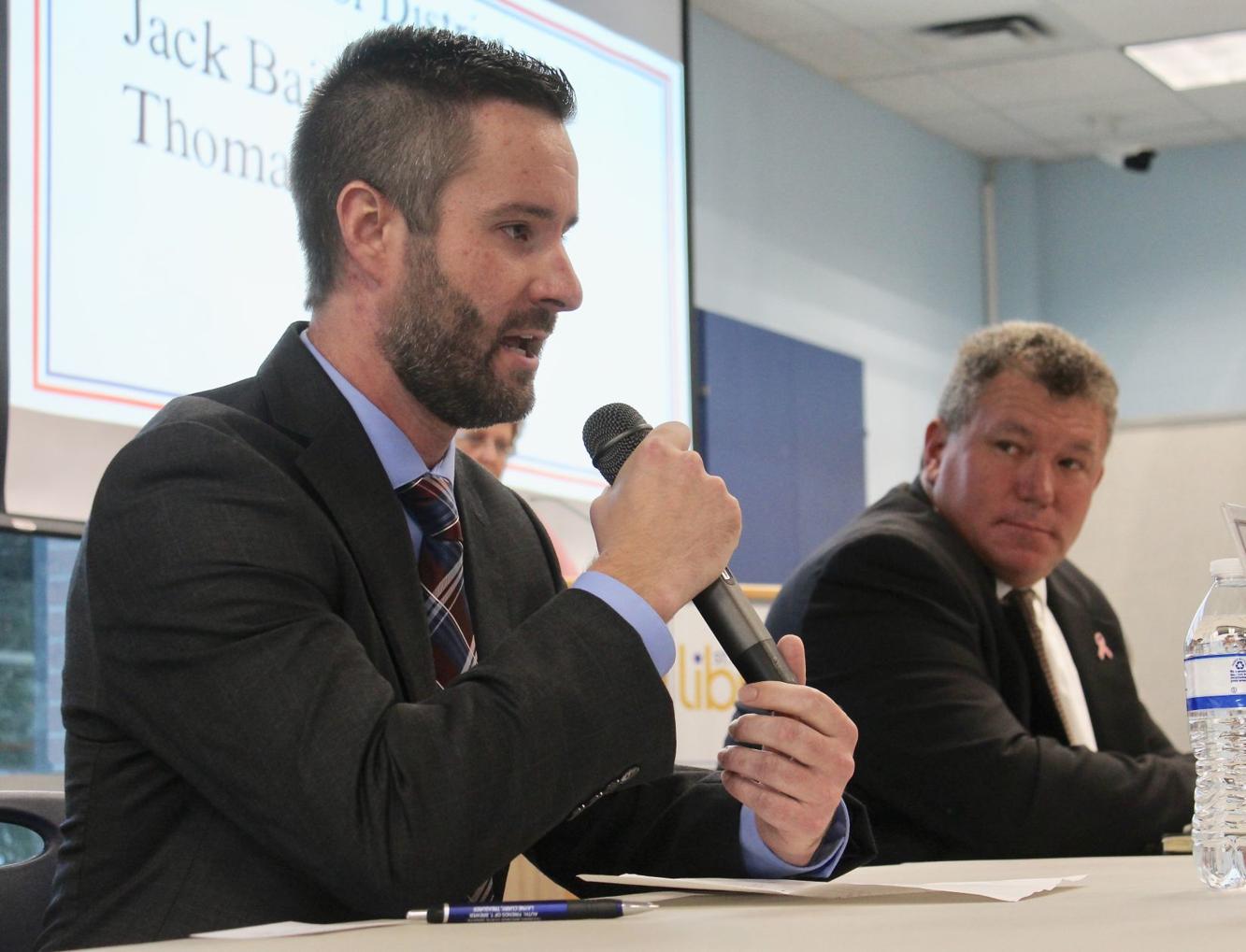Md Senate candidates Bailey Brewer don #39 t agree on much at debate