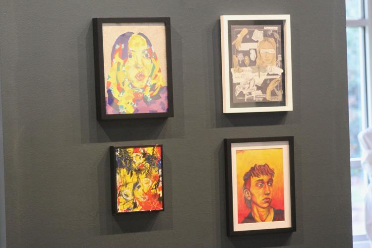 AMG Vibe Check teen art on display