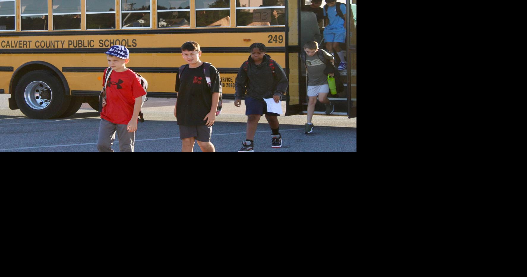 Calvert school system, bus contractors, ink new pact