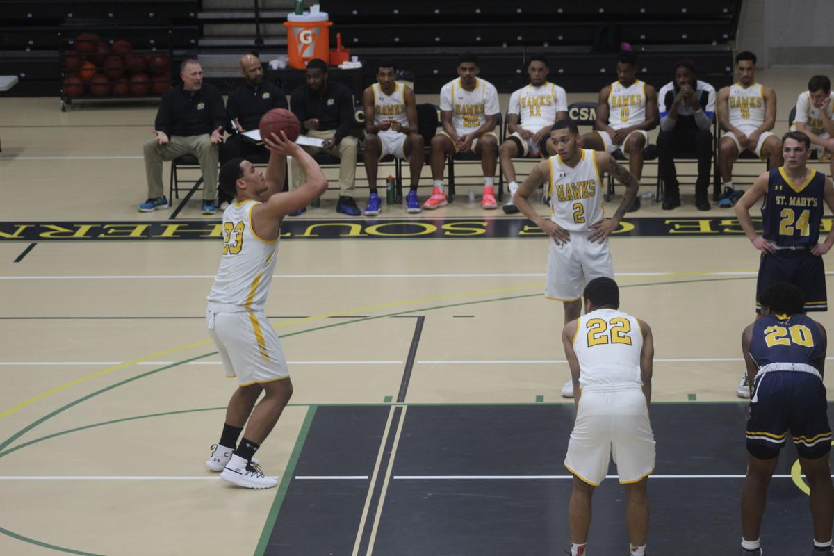 College Of Southern Maryland Men S Basketball Downs St Mary S