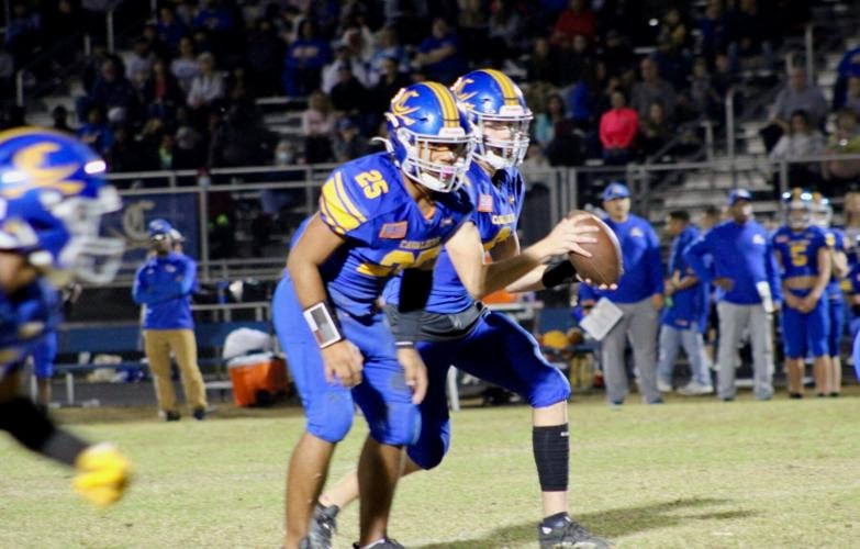 Calvert football cruises over Crossland High School somdnews com
