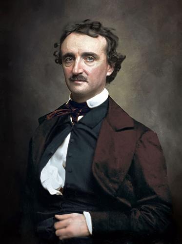 A Portrait of Edgar Allan Poe print - British Library Online Shop