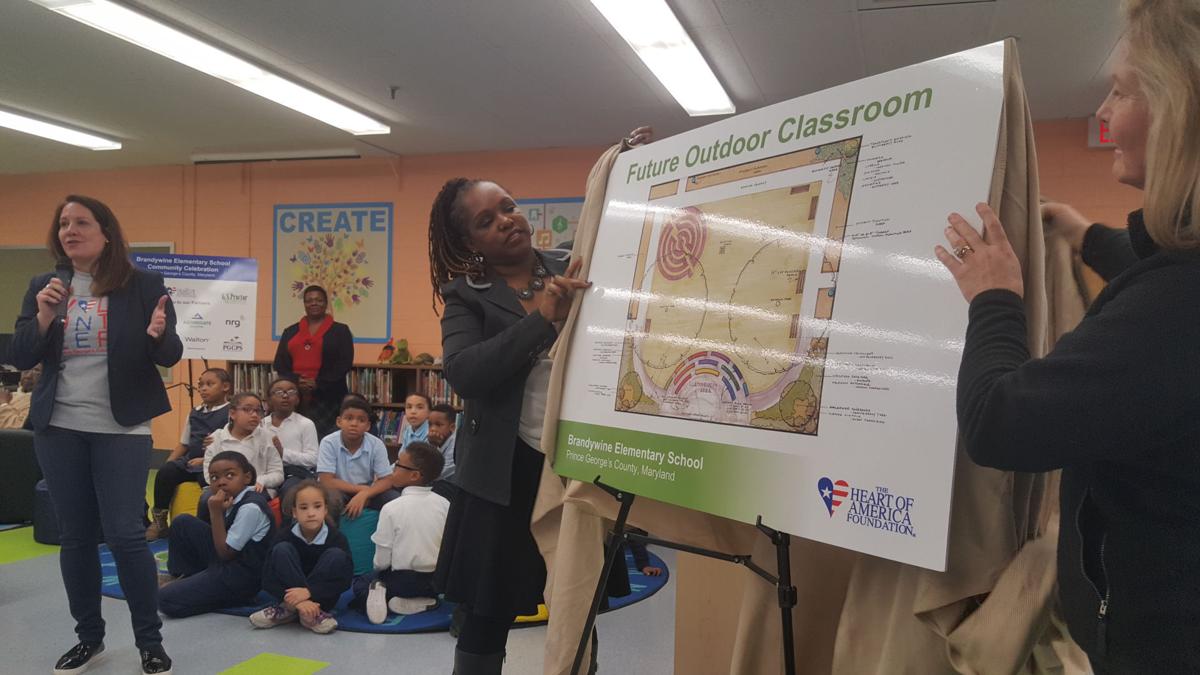 Brandywine Elementary School gets library makeover, stateoftheart