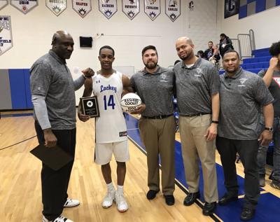 Lackey Boys Basketball Senior Cooley Hits 1 000 Career Points