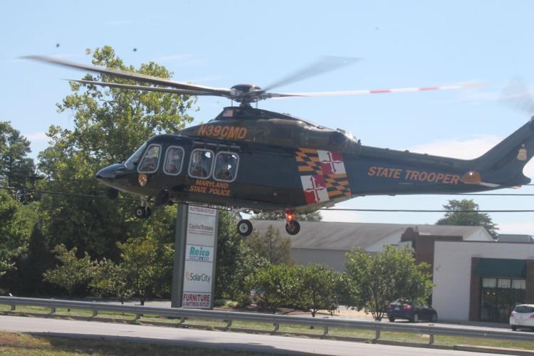 Accident on Crain Highway sends woman to hospital Breaking