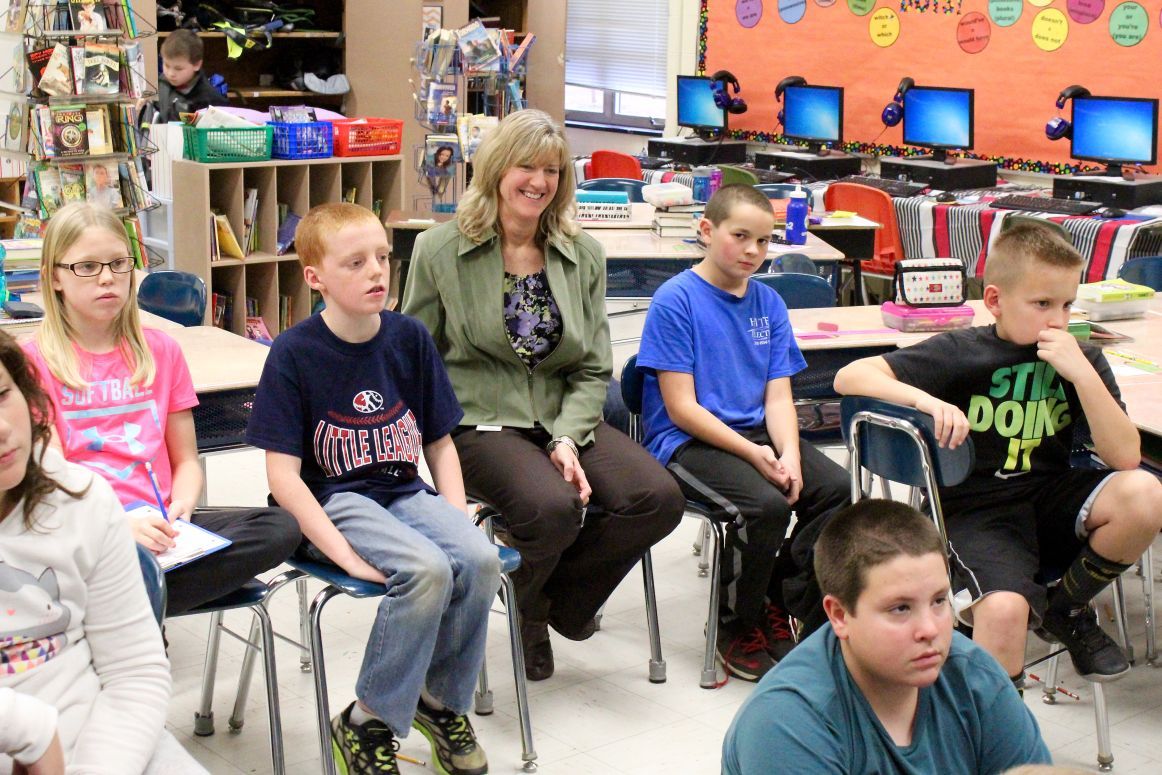 White Marsh's principal comfortable in her new digs Local News