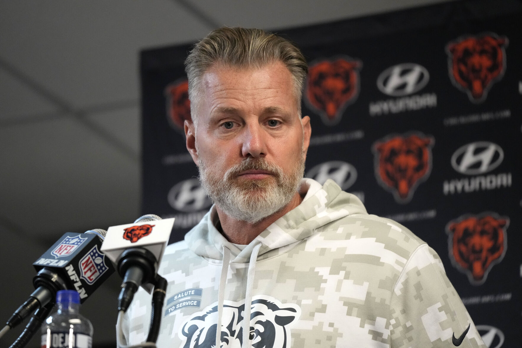 Bears Are Mulling Whether To Fire Offensive Coordinator Shane Waldron ...