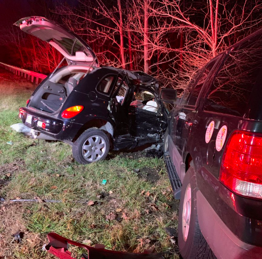 Lusby crash injures four Breaking